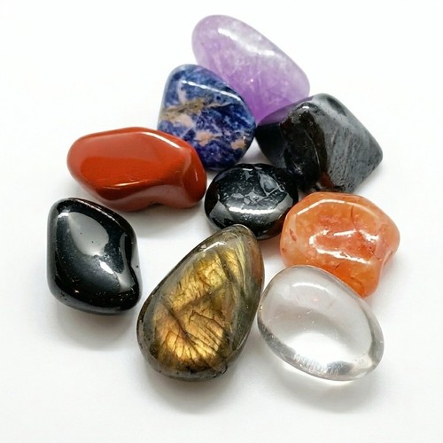 Heilsteine set erdung chakra - 9,