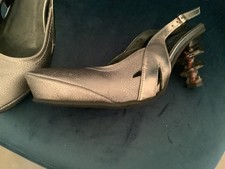 Tiggers Slingpumps silbern 41