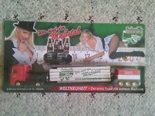 Brauerei Sachsen Pils DAF SZ mit Zollstock 1 Meter auf Tieflader