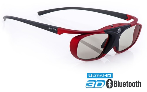 Brille shock scarlet - 3d,