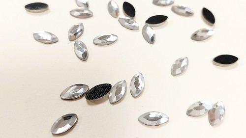 Hotfix elipse crystal 5mm - elipse,