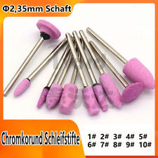 Schleifstifte Polierstifte Schleifstein 2,35mm Schaft Mehrere Typen Für Dremel