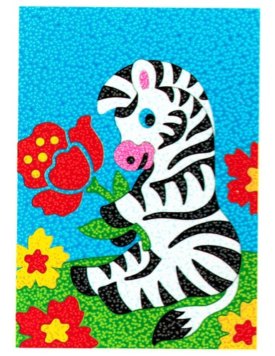 Sandbild bildvorlage mit sand - bildvorlage,