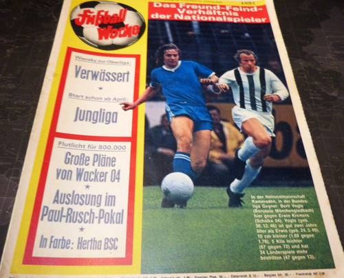 Fußball woche 1974 - fußball, nr.5/1974