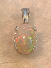 8x10 Welo Opal Anhänger