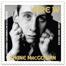 Shane MacGowan / The Pogues - Briefmarke aus Irland **neu**