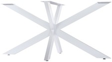 #Lage428 Tischbeine Hardwick 150x78x71 cm weiß Tischkufen Tischgestell Beine