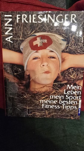 Anni friesinger signiert buch - friesinger,