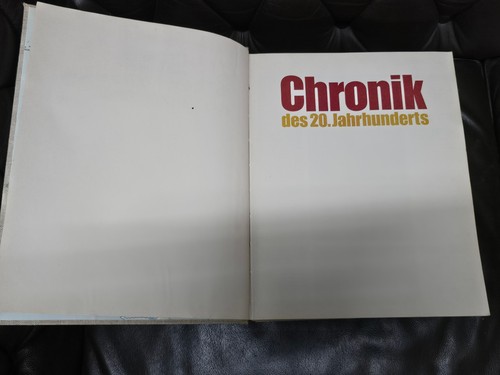 Chronik des jahrhunderts - chronik,