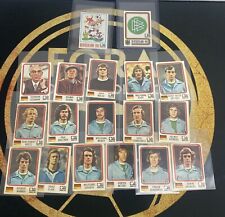 1974 Panini WM München 74 FIFA Germany Sticker Lot Team Badge Maskottchen 18