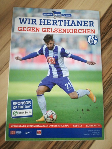 Programmheft hertha bsc fc - programmheft,