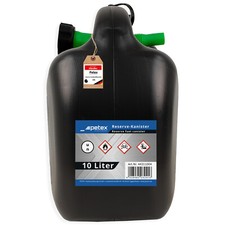 Reserve-Kraftstoff-Kanister 10 Liter mit UN Zulassung Benzin Diesel | PETEX
