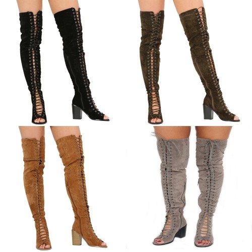 Damen overknee stiefel - damen,