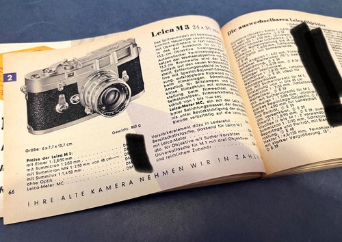1960 katalog leica rolleiflex - leica,