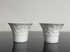 2 Teelichthalter "Nuvola White" von Rosenthal Studio-Line