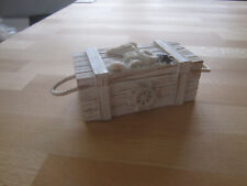 Deko Schatztruhe Holztruhe Mini Schatzkiste Vintage