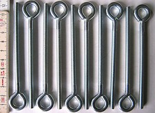 Ösenschraube Schraubhaken M 6 x 100 mm Deckenabhänger rund Ösen Schraube