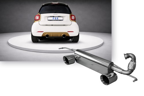Fox sportauspuff smart fortwo - smart,