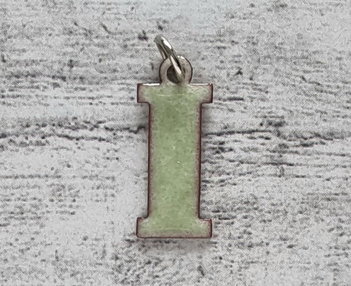 Vintage buchstabe emaille - vintage,