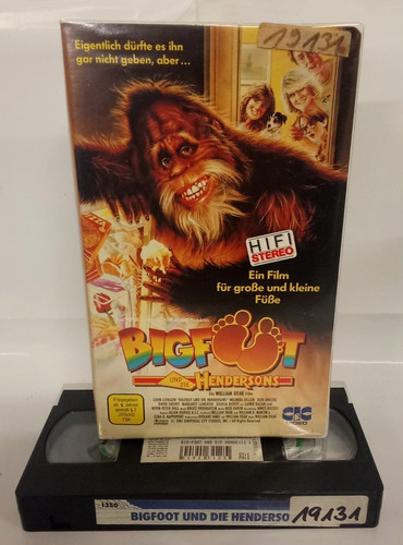 Vhs film rarität bigfoot - vhs,