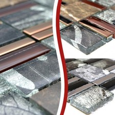 Glasmosaik Natursteinfliesen