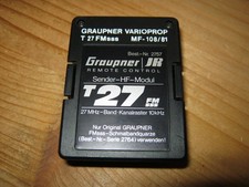 Graupner Sender HF Modul 27 Mhz FM SSS   Sammler ??