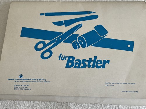 Original ddr bastelkarton - original,