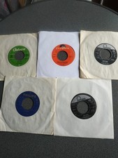 5 Single Schallplatten 60 er Jahre