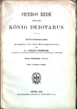 Ciceros Rede für den König