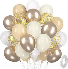 Luftballons Beige Champagner