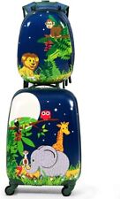 12"+16" Kinderkoffer + Rucksack 2 TLG. Kindertrolley Kindergepäck Reisegepäck