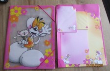 RARITÄT Diddl kpl. Sonderbriefpapier - Mappe ** Nr.100 + 101 ** NEU + in Folie