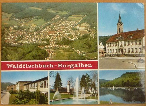 Waldfischbach burgalben - ak, waldfischbach-burgalben