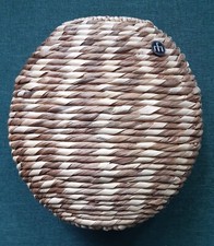 Vase Wasserhyazinthe Korbvase Dekovase / Seegras / Neu 