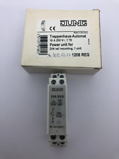 Jung Treppenhaus Licht Automat 1208REG für Hutschiene - Bastler LESEN!!!