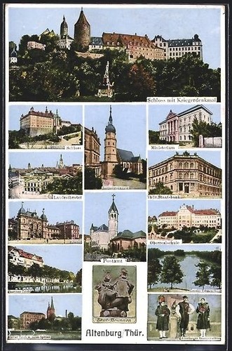 Altenburg thür schloss - /thür.,,