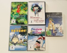 5 japanische Anime-Filme || 5 DVD Filme || Studio Ghibli
