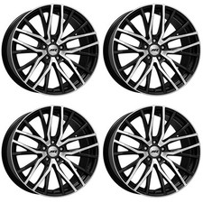 4 Alu Felgen AEZ Panama dark