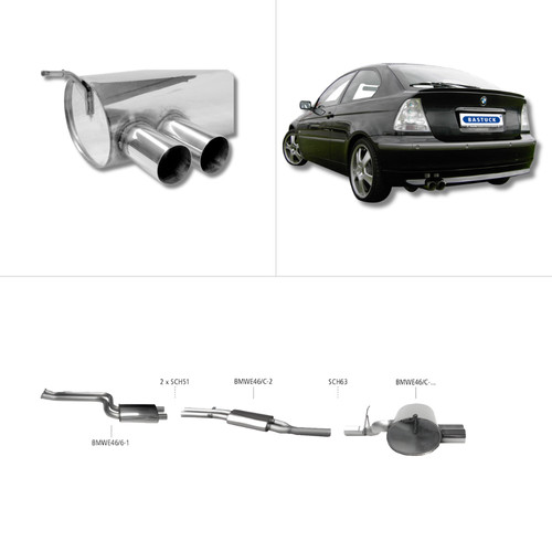Bastuck komplettanlage bmw - komplettanlage,