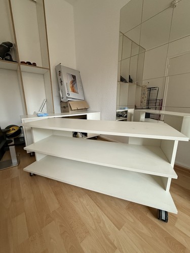 Sideboard weiß 117 cm - in, (117