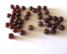 Granat - Edelstein - Beads Kugel 7 mm gebohrt 66 Stück*