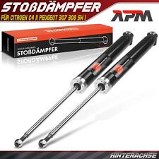 2x Federbein Stoßdämpfer Gasdruck Hinten für Citroën C4 2 Peugeot 307 308 SW I