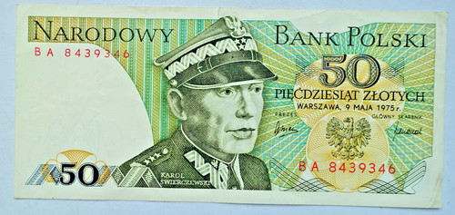 Poland polen zloty 1975 - poland, 50
