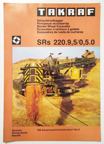 Takraf schaufelradbagger srs - takraf,
