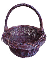 Alter schöner Weidekorb Henkelkorb Korb Flechtkorb top