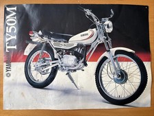 Prospekt Yamaha Motorrad TY 50 M von 1. 1980
