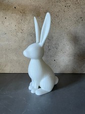 Statue Hase weiß Design 20 cm