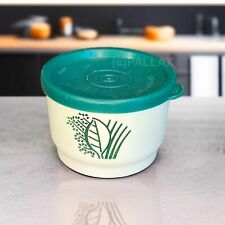 TUPPERWARE D35 ZWIEBELCHEN 160 ML GRÜN WEISS VORRATSDOSE
