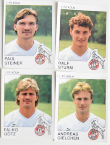 Panini fussball 4 - 4, sticker
