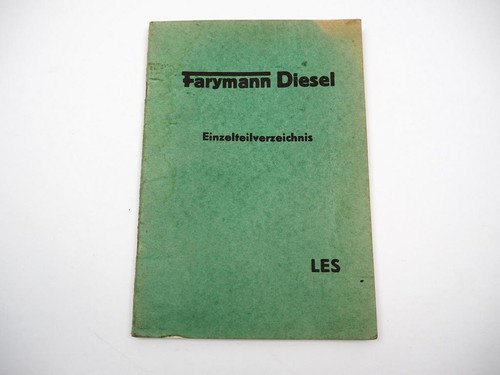 Original farymann diesel les - farymann,